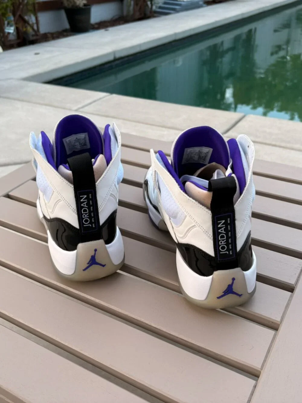 Jordan Jumpman Two Trey White and Purple